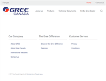 Tablet Screenshot of gree.ca