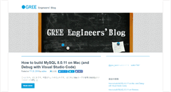 Desktop Screenshot of labs.gree.jp