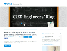 Tablet Screenshot of labs.gree.jp